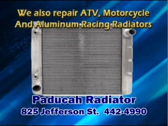 New and repaired radiator